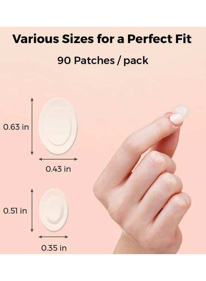 Cosrx - Master Patch Intensive (90 Patches), Oval-Shaped Acne Patch Hydrocolloid 0.021grams - Image 1