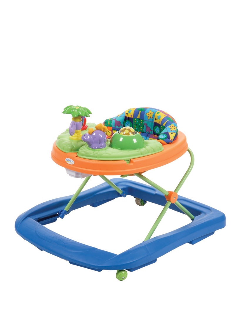 Safety 1st Dino Sounds 'n Lights Discovery Baby Walker with Activity Tray - Image 1