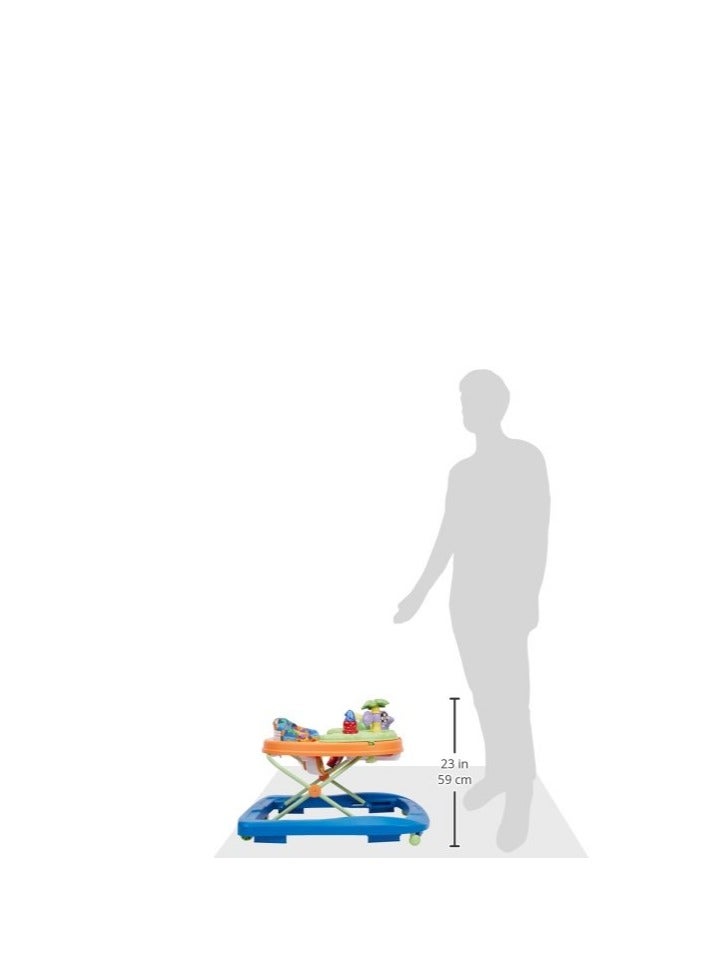 Safety 1st Dino Sounds 'n Lights Discovery Baby Walker with Activity Tray - Image 2