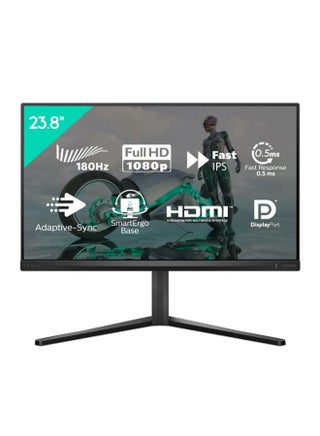 23.8-inch Full HD Evnia 3000 Gaming Monitor HDR 10, Fast IPS Panel Type, 180Hz Refresh Rate, 0.5ms Response Time, Adaptive Sync Technology, gaming console support, Adjustable Stand, Built-In Stereo Speakers Black - pnsku/N70128020V/45/_/1731252056/695f81ce-2baa-4018-b355-899c99cb72d3