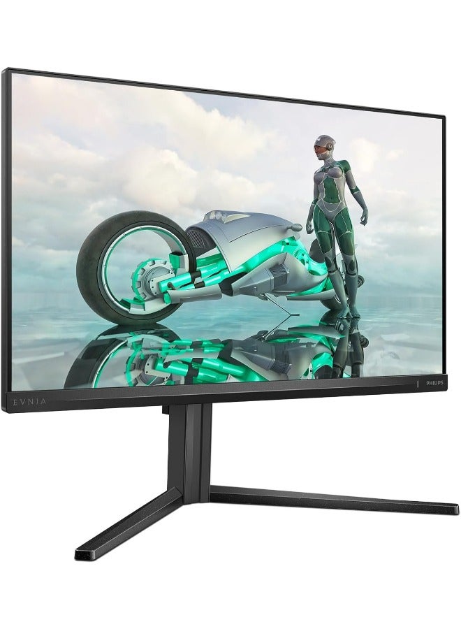 Philips - 23.8-inch Full HD Evnia 3000 Gaming Monitor HDR 10, Fast IPS Panel Type, 180Hz Refresh Rate, 0.5ms Response Time, Adaptive Sync Technology, gaming console support, Adjustable Stand, Built-In Stereo Speakers Black - Image 1