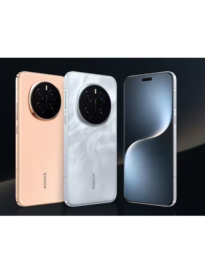 Honor - Magic 7 Dual SIM 512GB 16GB RAM Snapdragon 8 Elite Oasis Eye Protection Screen 5650mAh Slim and Long Life OIS Ultra RAM 5G Straight Screen Gold with Google play Chinese version - Image 1