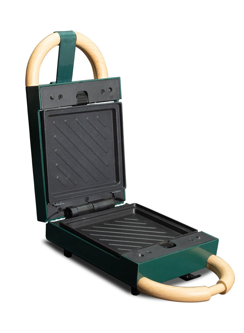 كليكون Solo Non-stick Toaster Sandwich Maker | Regular Grill Maker 700 W CK2475 Green  - Image 1