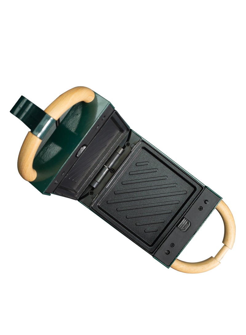 كليكون Solo Non-stick Toaster Sandwich Maker | Regular Grill Maker 700 W CK2475 Green  - Image 3
