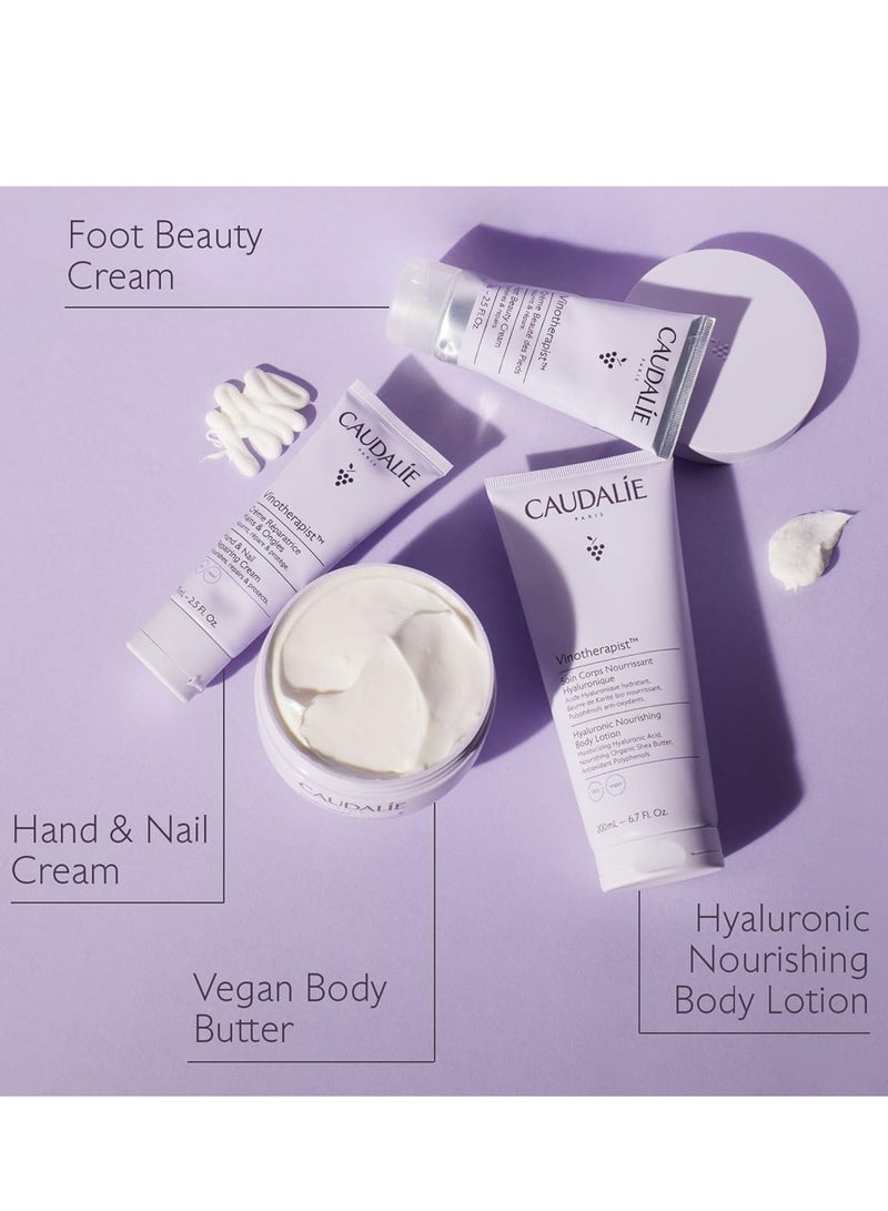 CAUDALIE Vinotherapist Hand and Nail Cream with Shea Butter and Grapeseed Oil, Vegan and Dermatologically Tested 75 mlml  - Image 4