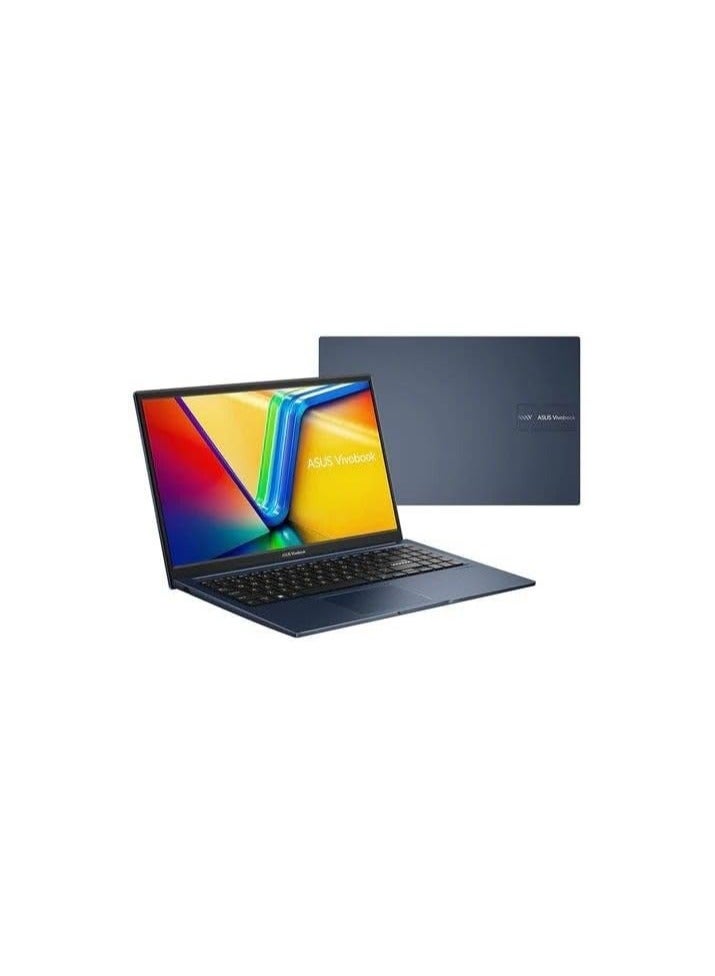 ASUS - Asus Vivobook 15 X1504VA-NJ1007 Intel Core i7-1355U – 16GB RAM – 512GB SSD – 16:9 15.6-Inch FHD Display – Intel Iris xe – Quiet Blue English/Arabic QUIET BLUE - Image 1