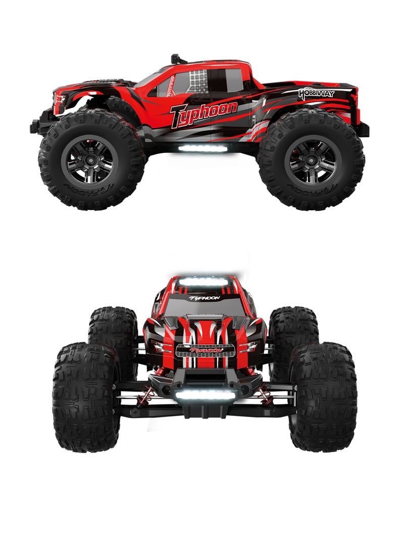 Typhoon 1:10 RC Cars, Hobby Grade 4WD 60+ KM/H Fast Speed Remote Control Truck, All Terrain Off Road Electric Buggy with 2500 mAh Modular Battery for Adults and Boys (Advanced Modding Support) - pnsku/N70128144V/45/_/1731307580/f379b21b-f7c5-4c41-b84e-06e6eb821169