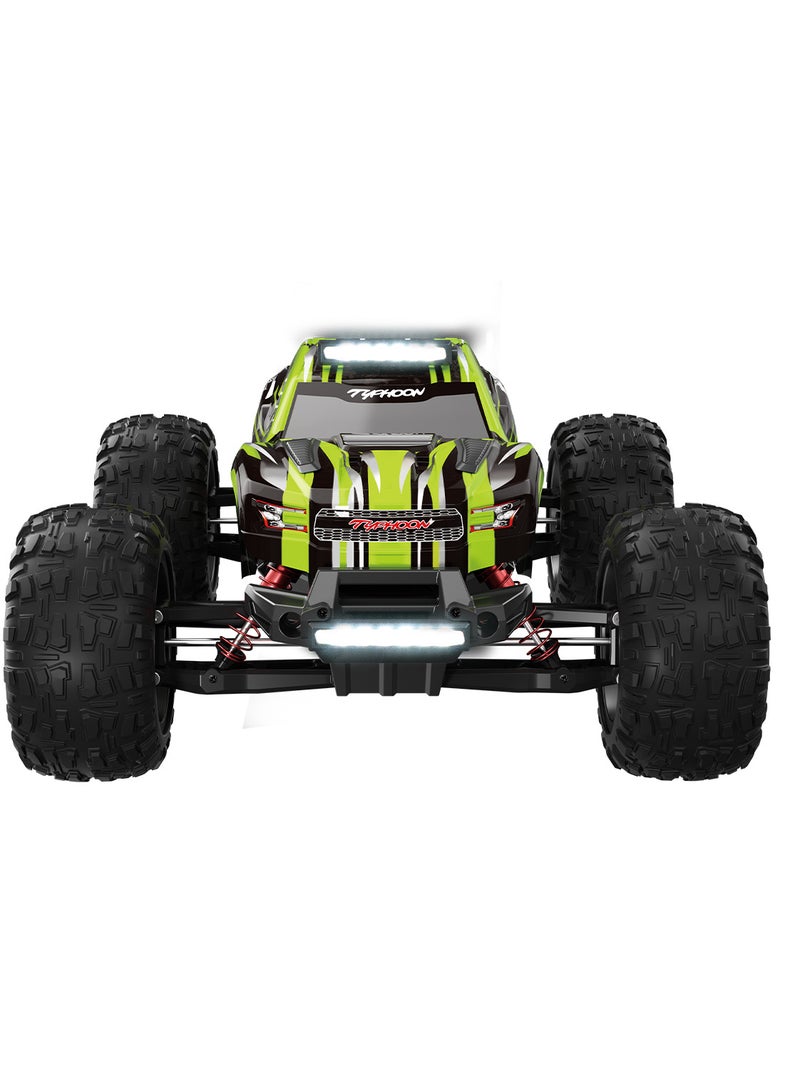 MYTOYS - Typhoon 1:10 RC Cars, Hobby Grade 4WD 60+ KM/H Fast Speed Remote Control Truck, All Terrain Off Road Electric Buggy with 2500 mAh Modular Battery for Adults and Boys (Advanced Modding Support) - Image 1