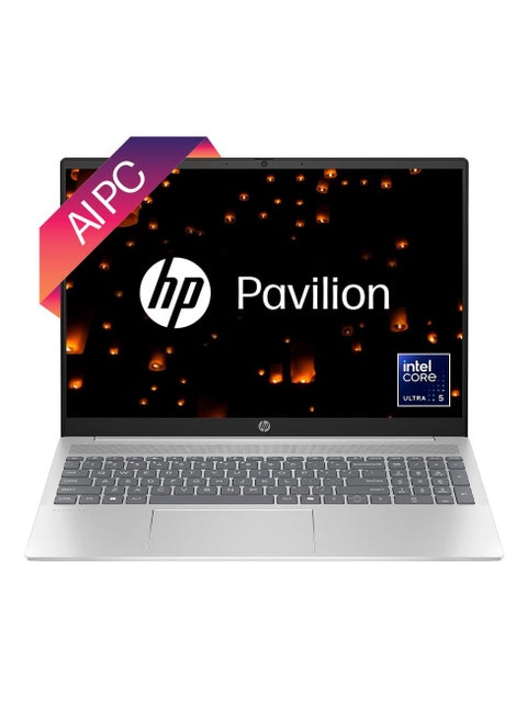 Pavilion 16 Laptop With 16-Inch Display, Core Ultra 5 125U Processor/8GB RAM/512GB SSD/Intel Graphics/Windows 11 English Silver