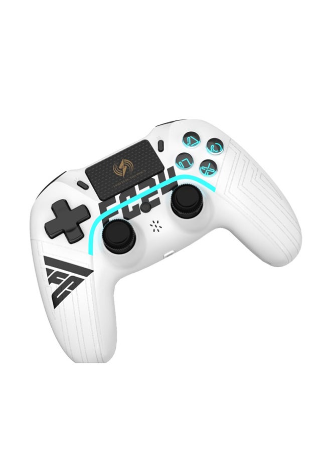 لوج الكترونيكس  LOG Wireless Controller For PS4, PS3, PC, iOS, Android - FC White  - Image 2