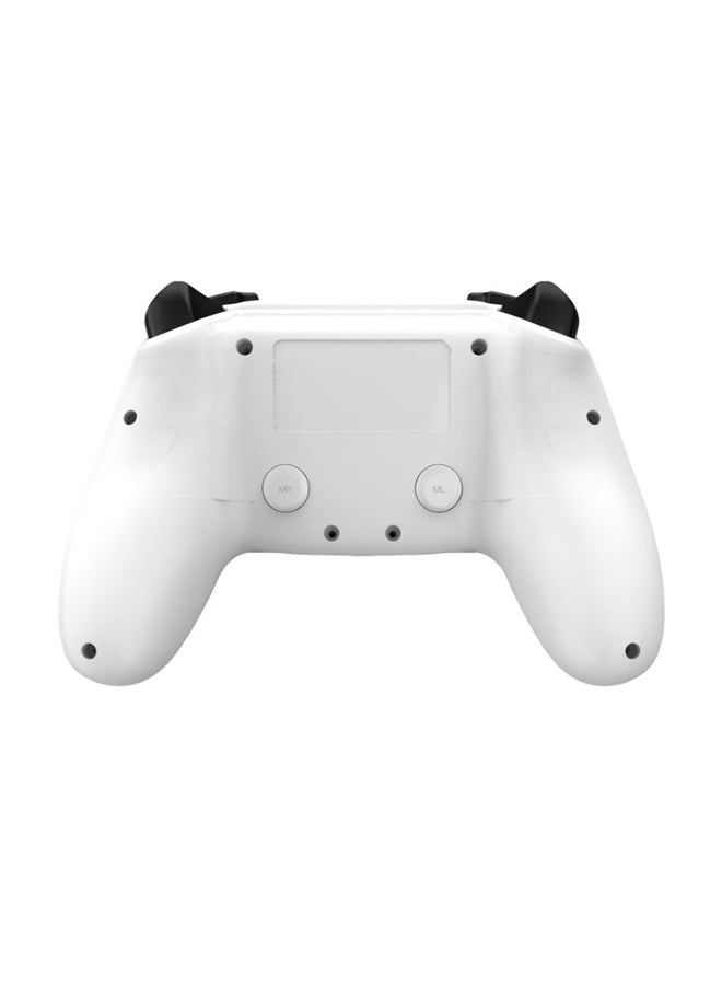 لوج الكترونيكس  LOG Wireless Controller For PS4, PS3, PC, iOS, Android - FC White  - Image 5