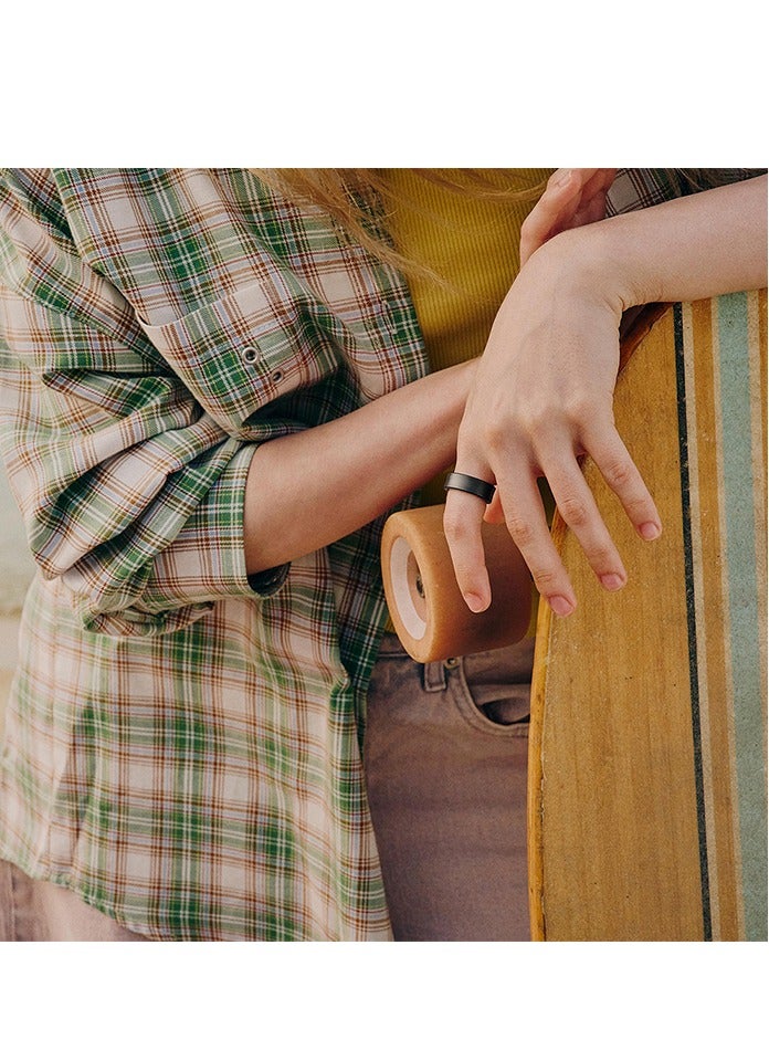 Samsung Galaxy Ring Fitness Monitor Sleep Tracker AI Smart Ring Size 5 - Titanium Black - Image 3