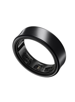 سامسونج Galaxy Ring Fitness Monitor Sleep Tracker AI Smart Ring Size 9 - Titanium Black  - Image 1