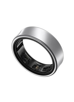 سامسونج Galaxy Ring Fitness Monitor Sleep Tracker AI Smart Ring Size 9 - Titanium Silver  - Image 1