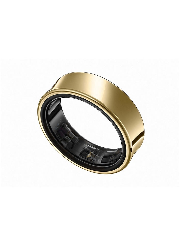 سامسونج Galaxy Ring Fitness Monitor Sleep Tracker AI Smart Ring Size 10 - Titanium Gold - Image 1