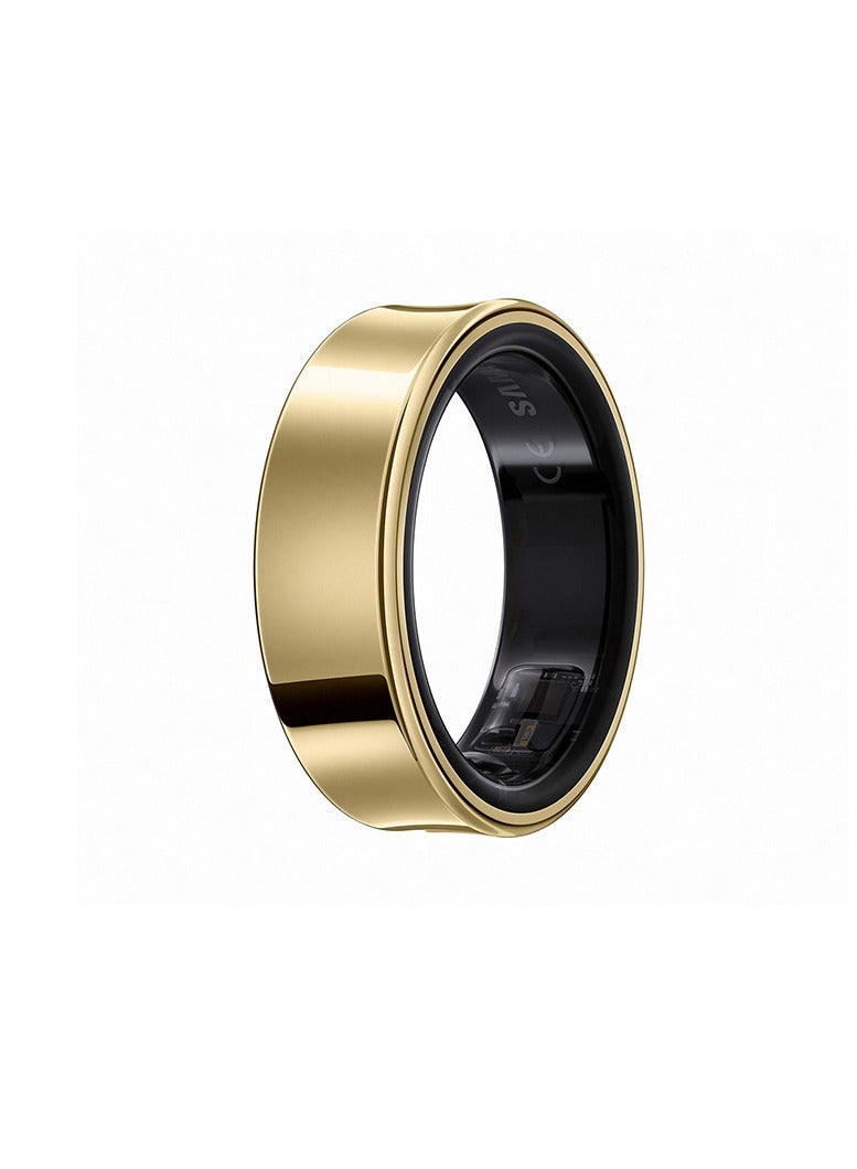 سامسونج Galaxy Ring Fitness Monitor Sleep Tracker AI Smart Ring Size 10 - Titanium Gold - Image 2