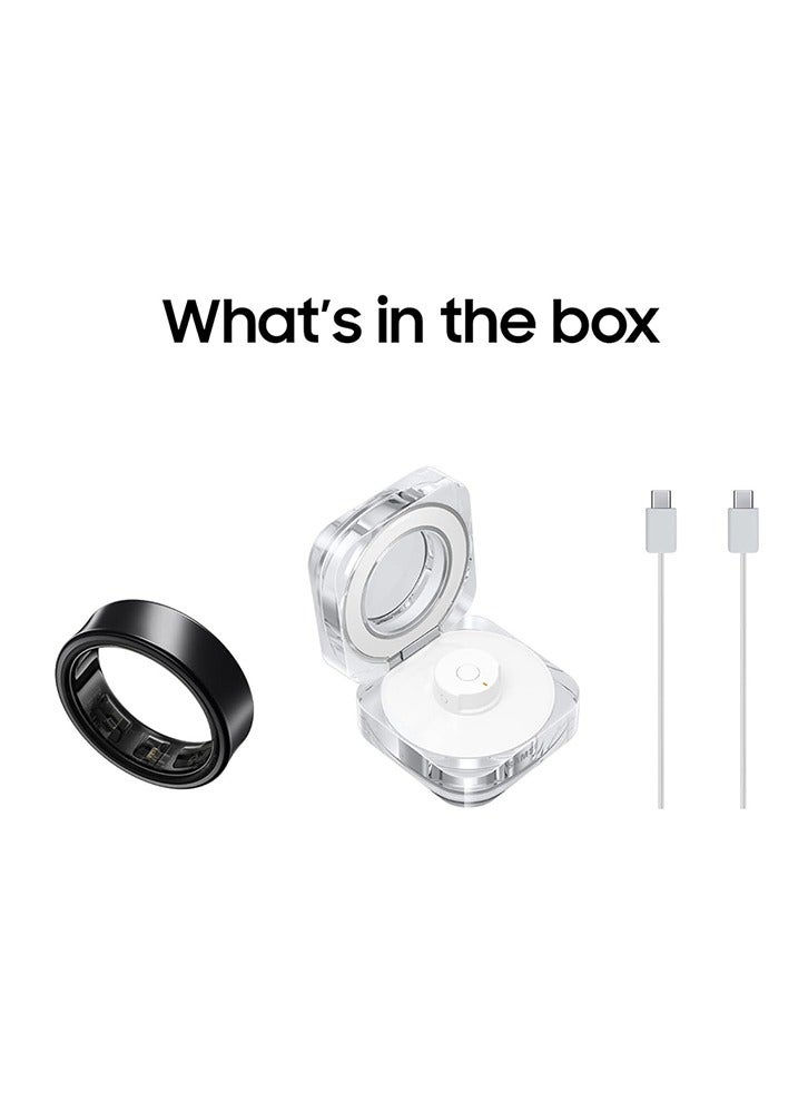 Samsung Galaxy Ring Fitness Monitor Sleep Tracker AI Smart Ring Size 10 - Titanium Black - Image 5