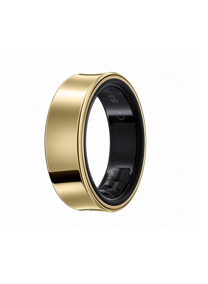 سامسونج Galaxy Ring Fitness Monitor Sleep Tracker AI Smart Ring Size 12 - Titanium Gold - Image 2