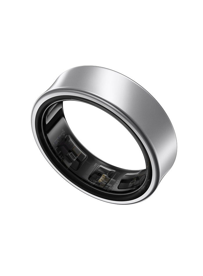 Samsung Galaxy Ring Fitness Monitor Sleep Tracker AI Smart Ring Size 12 - Titanium Silver - Image 1