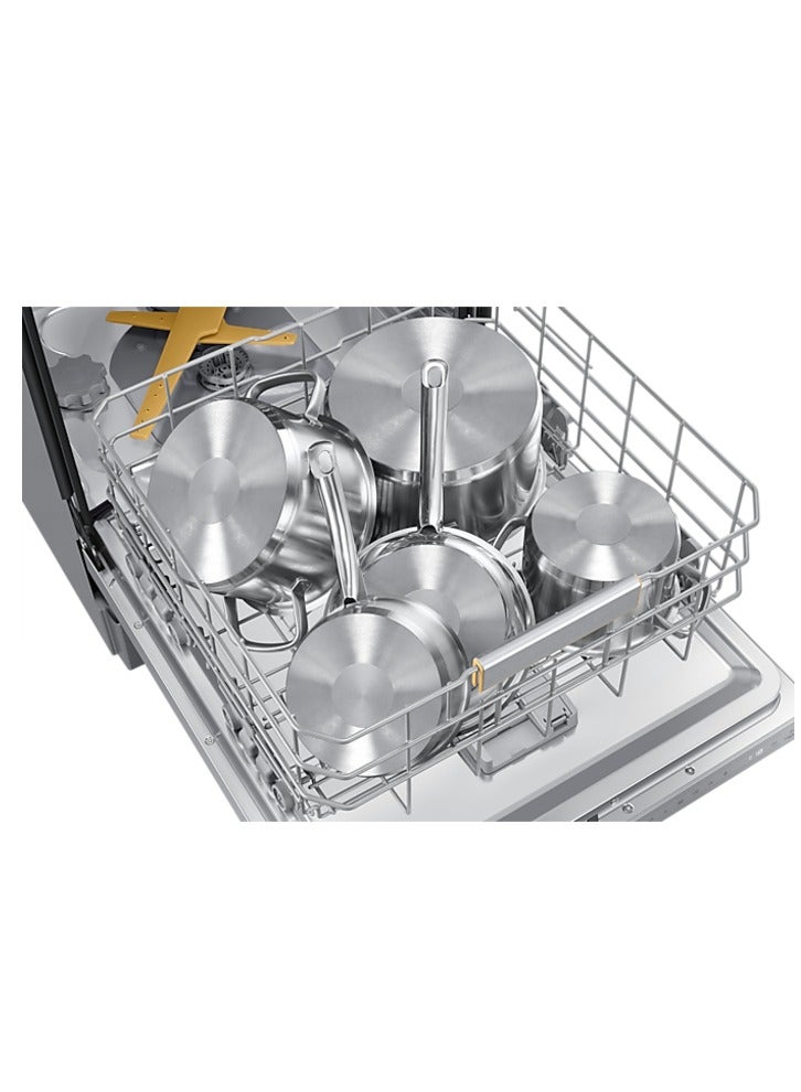Samsung - Built In Dishwasher with Energy Efficiency and WaterJet Clean – DW60DG790FSLGU Silver - Image 1