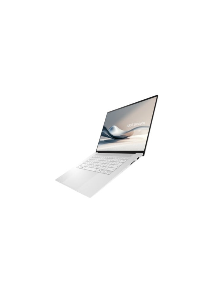 ASUS ASUS Zenbook S16 UM5606WA | AI PC AI laptop -AMD Ryzen™ AI 9 HX 370-32GB LPDDR5X on board--1x M.2 2280 PCIe 4.0x4-AMD Radeon™ 890M Graphics-16 Inch 3K (2880 x 1800) OLED 16:10 aspect ratio-Windows 11 Home English/Arabic Scandinavian White  - Image 4