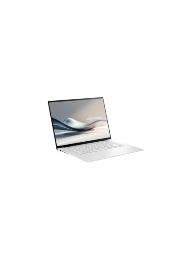 ASUS Zenbook S16 UM5606WA | AI PC AI laptop -AMD Ryzen™ AI 9 HX 370-32GB LPDDR5X on board--1x M.2 2280 PCIe 4.0x4-AMD Radeon™ 890M Graphics-16 Inch 3K (2880 x 1800) OLED 16:10 aspect ratio-Windows 11 Home English/Arabic Scandinavian White