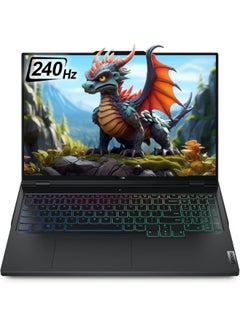 Legion Pro 7i Gaming Laptop With 16-Inch Display, Core i9-14900HX Processor/64GB RAM/4TB SSD/12GB Nvidia Geforce RTX 4080 Graphics Card/Windows 11 Home English Black