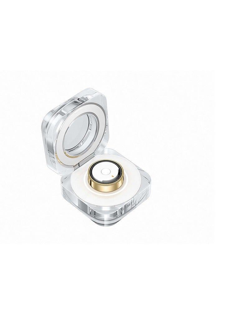 Samsung Galaxy Ring Fitness Monitor Sleep Tracker AI Smart Ring Size 7 - Titanium Gold  - Image 4