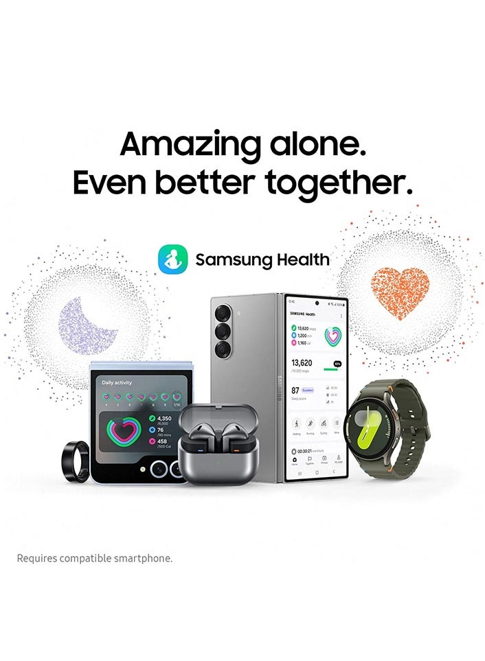 Samsung Galaxy Ring Fitness Monitor Sleep Tracker AI Smart Ring Size 7 - Titanium Gold  - Image 3