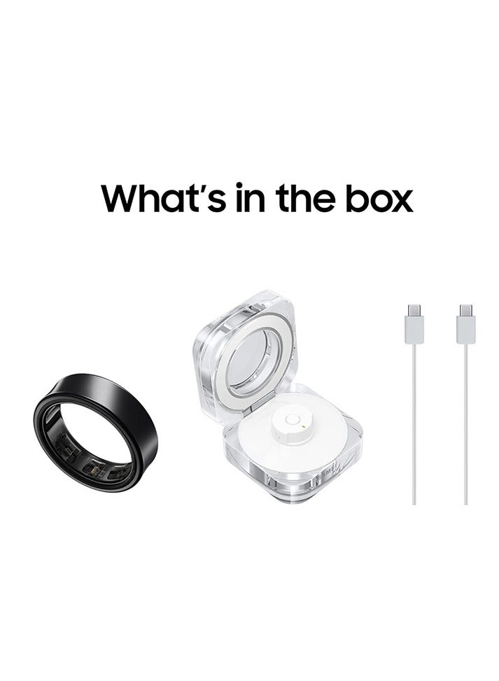 Samsung Galaxy Ring Fitness Monitor Sleep Tracker AI Smart Ring Size 13 - Titanium Black - Image 3