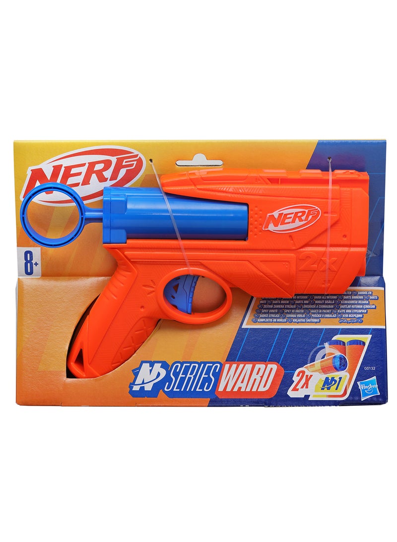 NERF N Series Ward Blaster, 2 N1 Darts Compatible Only with N Series Blasters, Kids Outdoor Games, Ages 8+ - Image 2