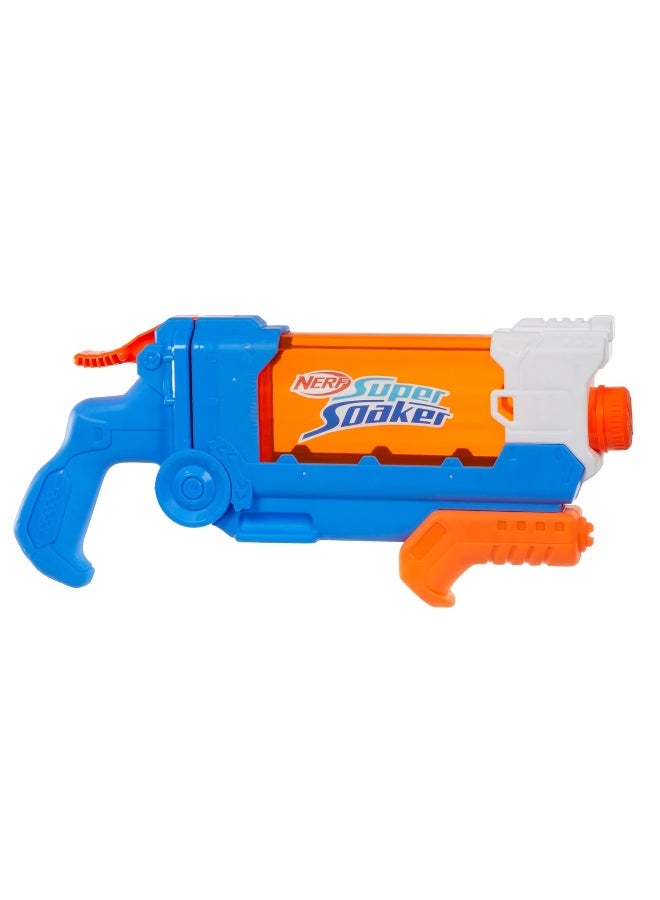 NERF Nerf Super Soaker Flip Fill Water Blaster - 4 Spray Styles - Fast Fill - Large 890ml Water Tank - Age 6 Years & Up.  - Image 1