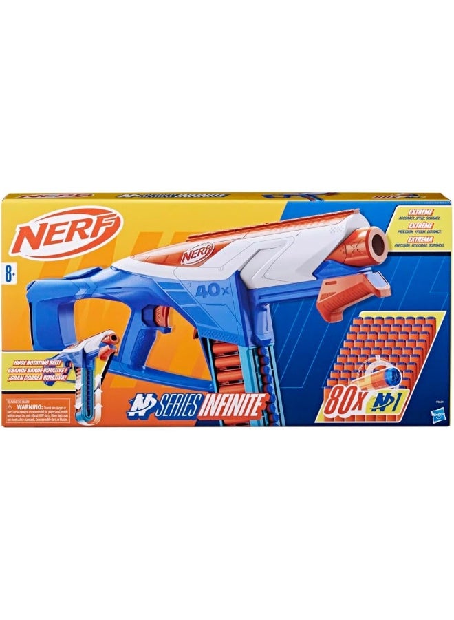 NERF Nerf N Series Infinite Blaster and 80 N1 Darts - Age 8 Years & Up.  - Image 5