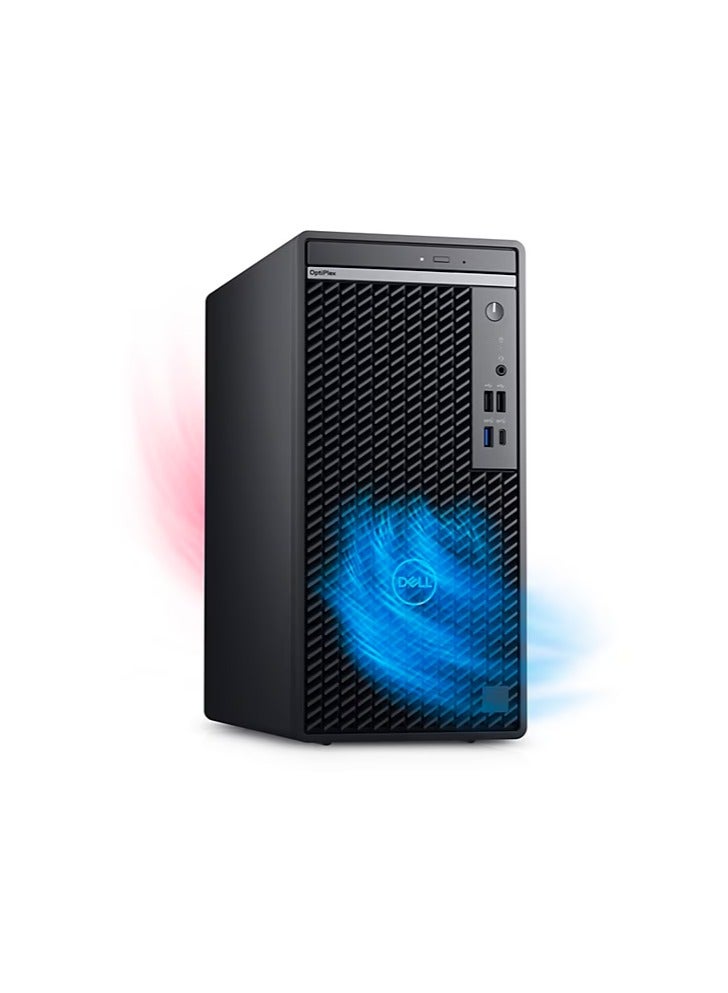 DELL - OptiPlex 7020 Desktop Bundle With SE2422H 24-Inch Full HD Monitor â€“ 14th Gen Intel i7, 8GB DDR5, 512GB SSD, Windows 11 Pro â€“ Ultimate High-Performance Workstation With Keyboard & Mouse Black - Image 1
