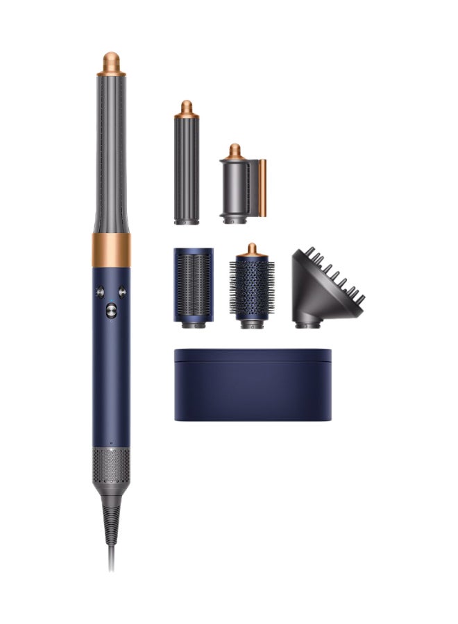 Airwrap Multi-Styler And Dryer Complete Long Volumise Enhanced Coanda Airflow For Smooth, Voluminous Styles Prussian Blue Rich Copper