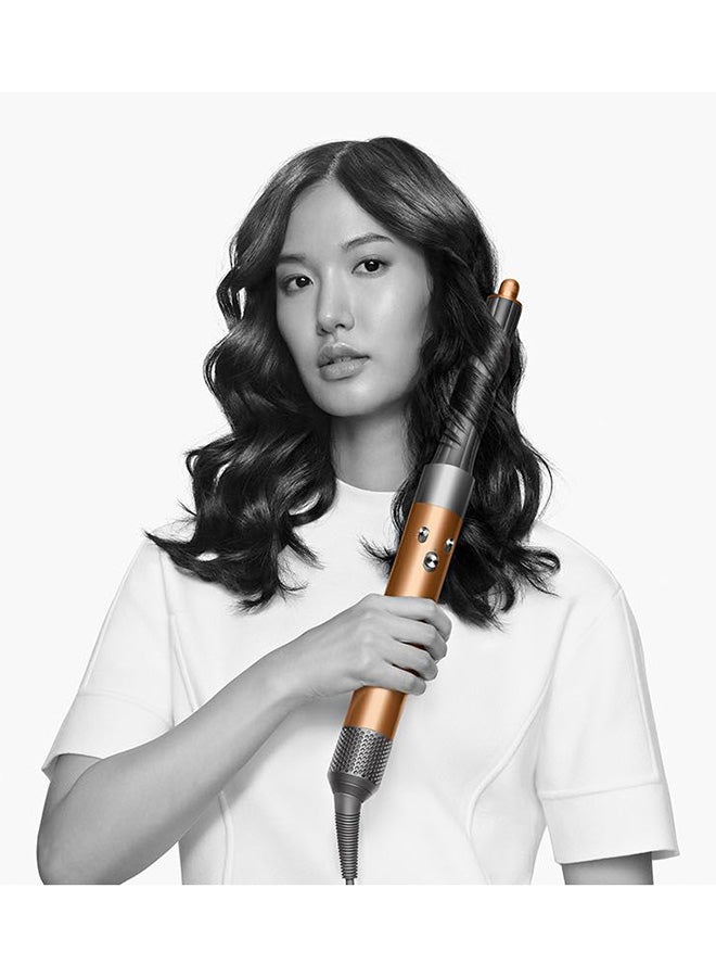 Airwrap Multi-Styler And Dryer Complete Long Volumise Enhanced Coanda Airflow For Smooth, Voluminous Styles Prussian Blue Rich Copper