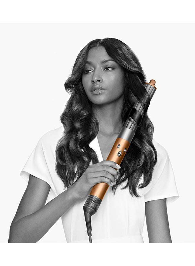 Airwrap Multi-Styler And Dryer Complete Long Volumise Enhanced Coanda Airflow For Smooth, Voluminous Styles Prussian Blue Rich Copper