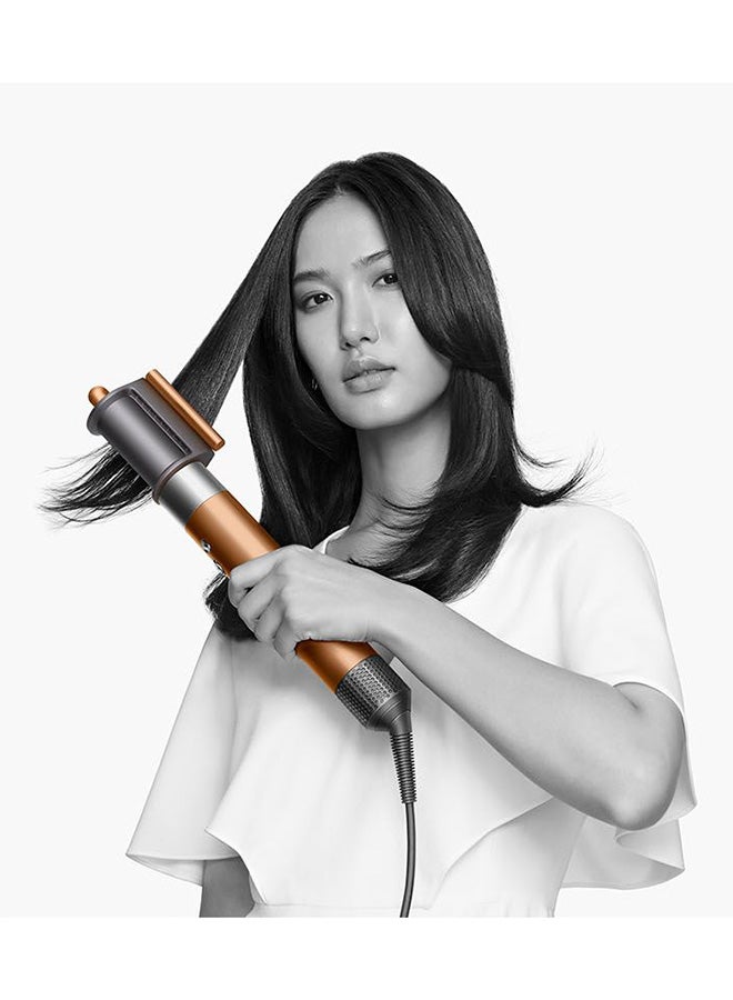 Airwrap Multi-Styler And Dryer Complete Long Volumise Enhanced Coanda Airflow For Smooth, Voluminous Styles Prussian Blue Rich Copper