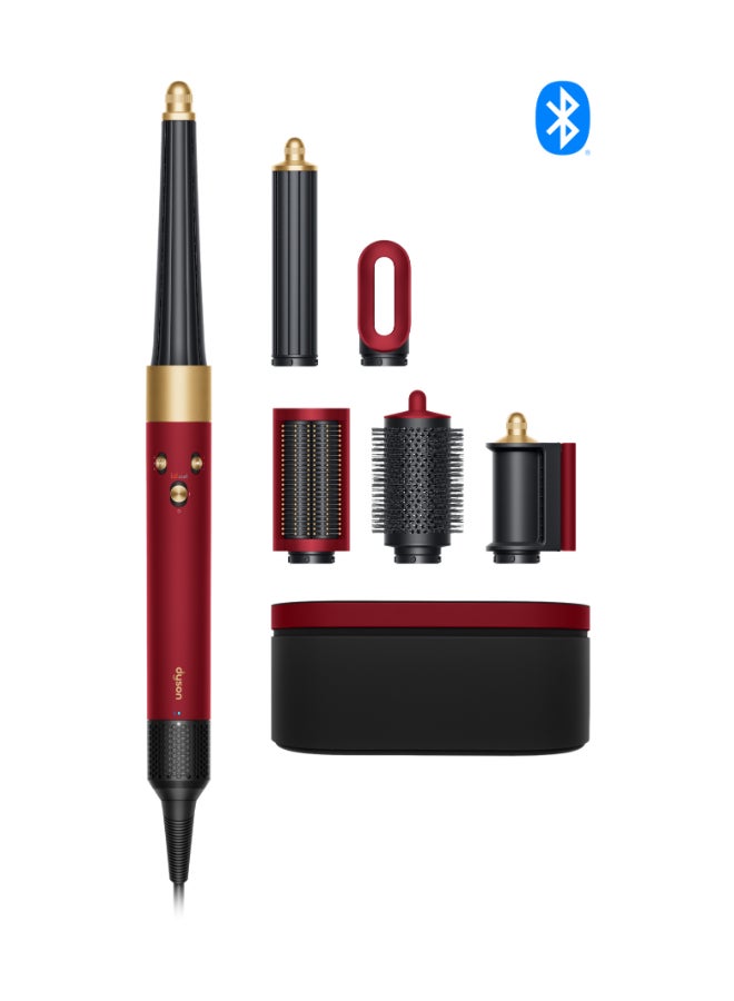dyson - Airwrap i.d. Multi-Styler And Dryer Straight+Wavy Red Velvet Gold - Image 1