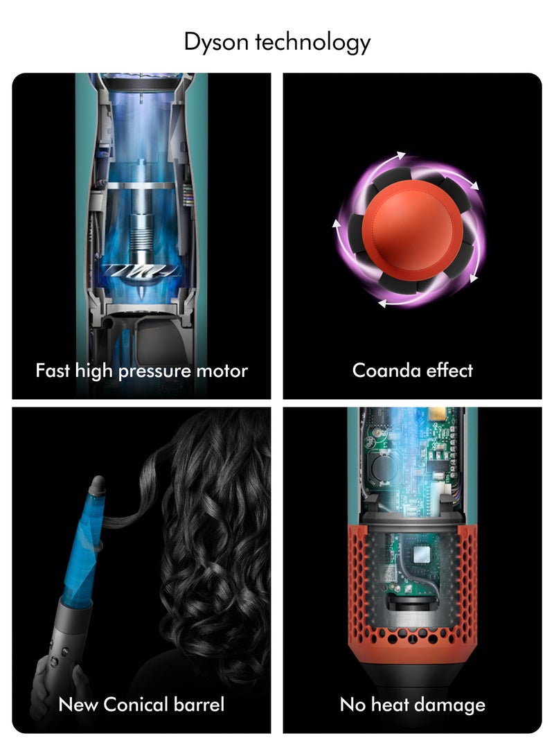 dyson - Airwrap I.D Multi-Styler And Dryer Straight With Wavy Ceramic Patina/Topaz - 533593-01 Ceramic Patina/Topaz - Image 1