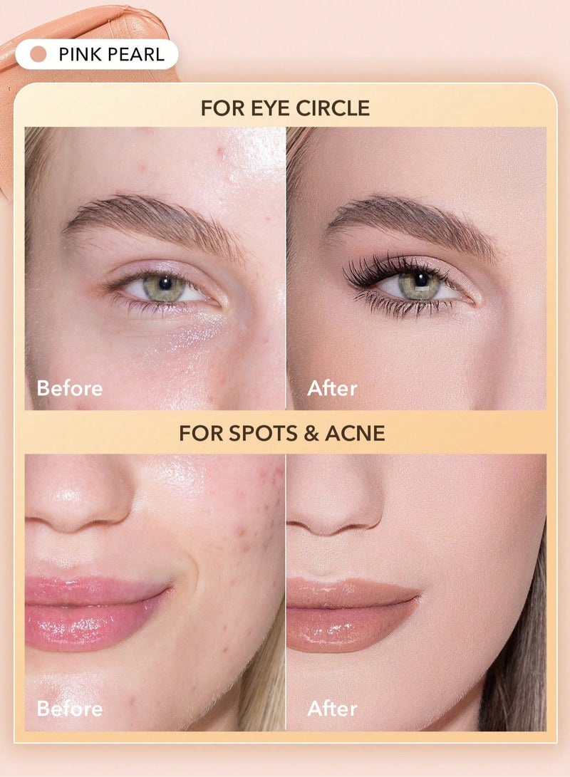 SHEGLAM - Rapid Retouch Cream Concealer - Pink Pearl - Image 1