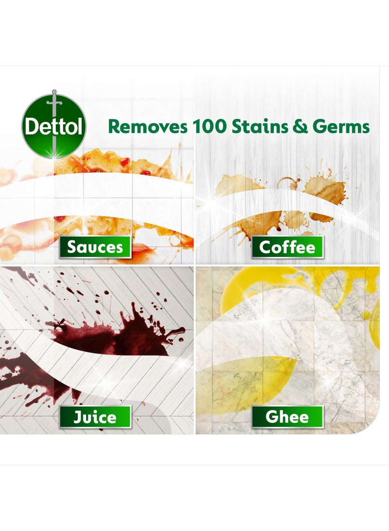 Dettol Lemon Antibacterial Power Floor Cleaner 4.8Liters  - Image 4