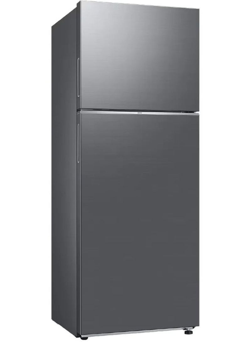 سامسونج Top Mount Refrigerator 500 Liters RT50CG6400S9 Silver  - Image 3