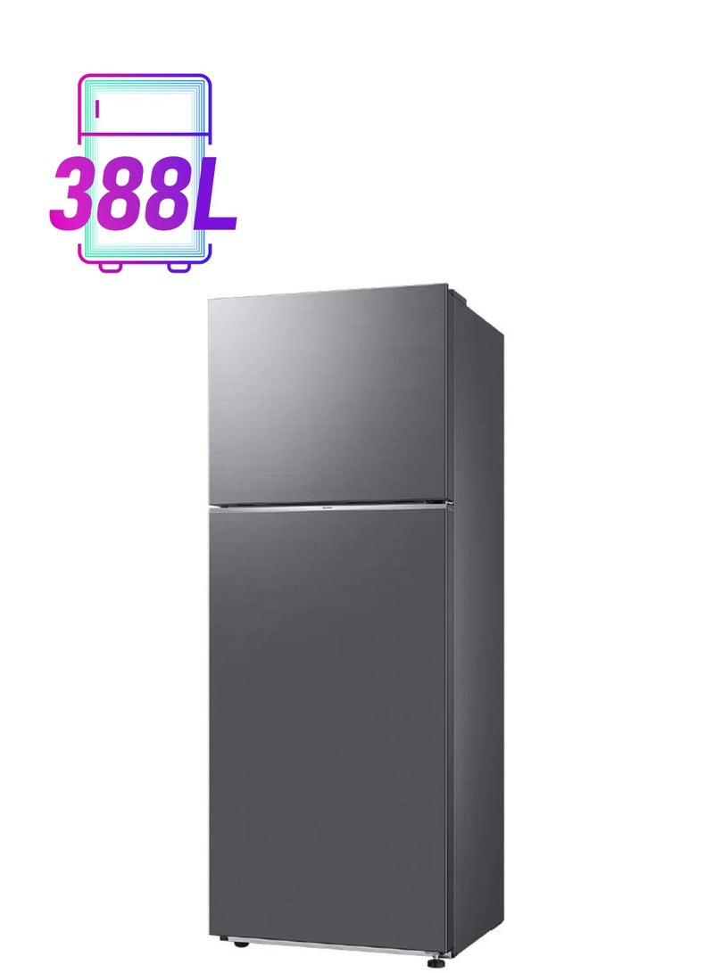 سامسونج Top Mount Refrigerator 500 Liters RT50CG6400S9 Silver  - Image 1