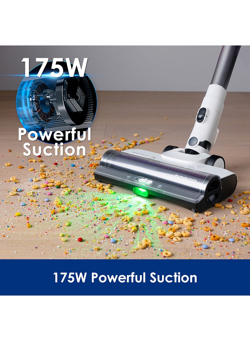 Tineco Pure One Station 5 Stick Vacuum Cleaner,Cordless Auto Dust Base,Full-Path Self-Cleaning, iLoop Smart Sensor, Suitable for Hard Floor & Carpet 175 W VS1C1700SA Grey  - Image 5