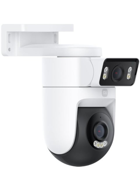 Outdoor Camera CW500 Dual,Dual 2.5K Ultra-HD AI Detection Dual-band Wi-Fi 6 Security Chip-MJSXJ08HL White