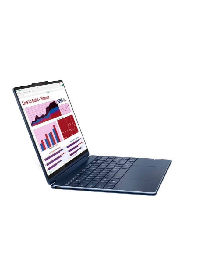 Lenovo - Yoga 9 2-in-1 14IMH9 Laptop With 14-Inch 2.8K OLED 120Hz Touch Display, Core Ultra 7 155H Processor/16GB RAM/1TB SSD/Intel Arc Graphics/Windows 11 English Cosmic Blue - Image 1