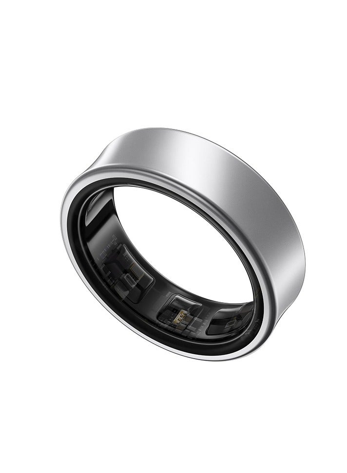 Samsung Galaxy Ring Fitness Monitor Sleep Tracker AI Smart Ring Size 5 - Titanium Silver  - Image 1