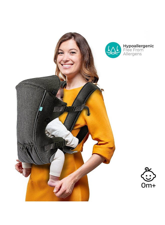 مون كاريغو 2 في 1 - حاملة أطفال - أسود مناسبة من الولادة - Image 3