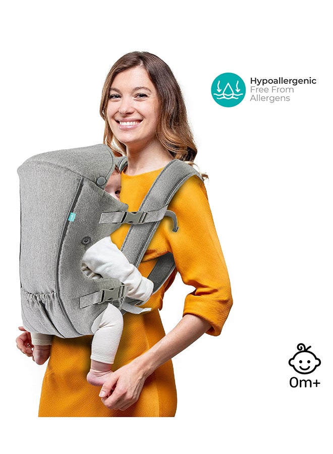 Moon KaryGo 2 in 1- Baby Carrier-Grey Suitable From Birth - Image 4
